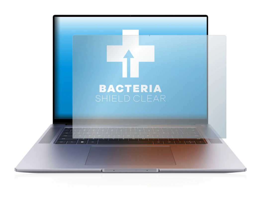 Imagen del dispositivo Huawei MateBook 16s con una amplia variedad de protectores de pantalla.