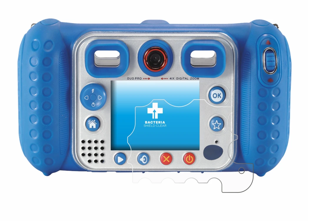 Imagen del dispositivo Vtech Kidizoom Duo Pro con una amplia variedad de protectores de pantalla.