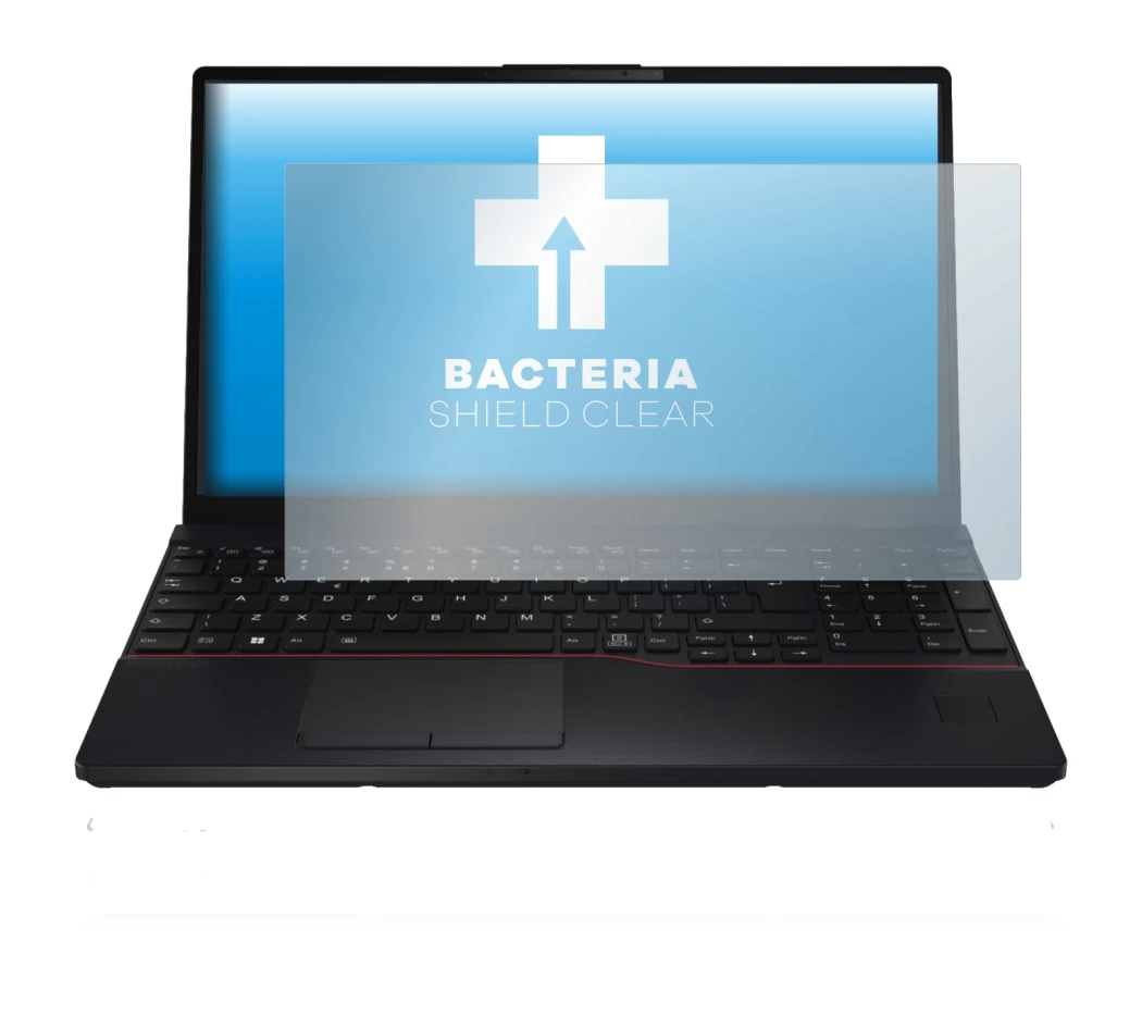 Imagen del dispositivo Fujitsu Lifebook E5512 con una amplia variedad de protectores de pantalla.