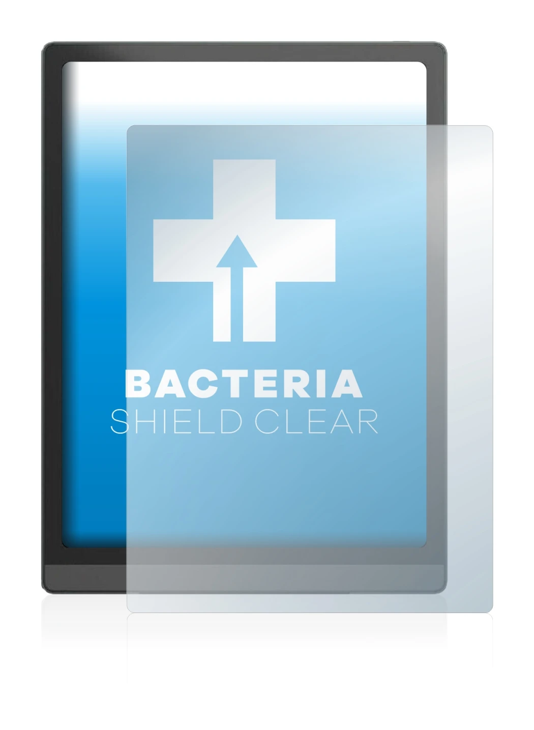 Imagen del dispositivo Boox Tab X con una amplia variedad de protectores de pantalla.