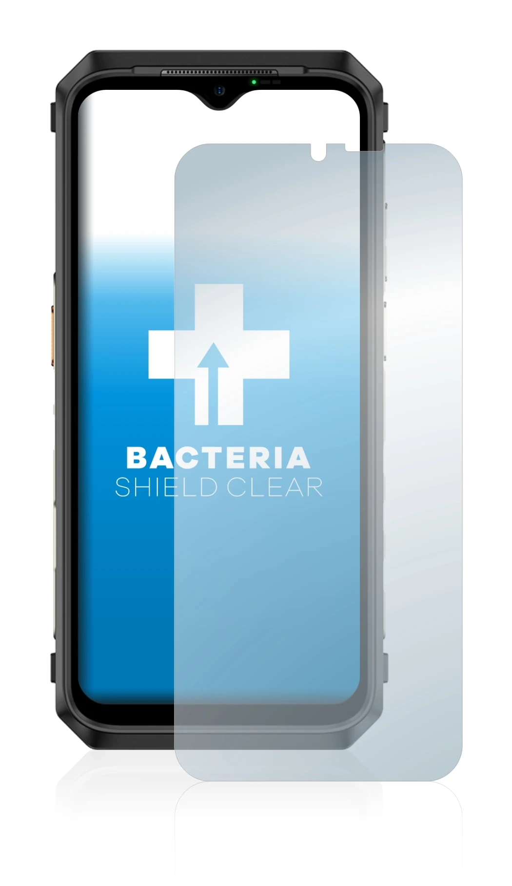 Imagen del dispositivo Ulefone Power Armor 18T con una amplia variedad de protectores de pantalla.