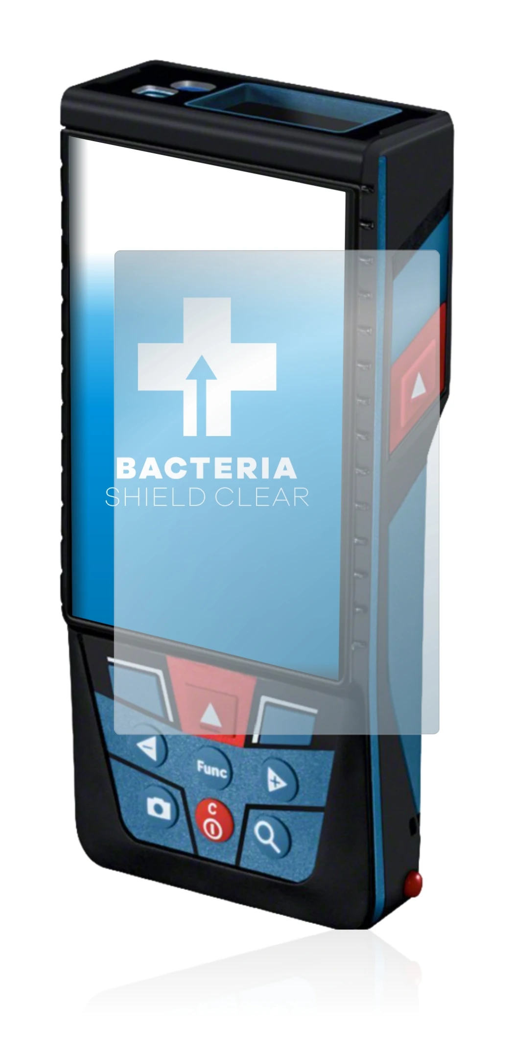 Imagen del dispositivo Bosch GLM 150-27c con una amplia variedad de protectores de pantalla.