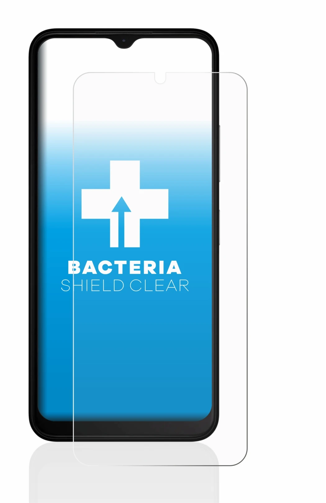 Imagen del dispositivo Nokia C22 con una amplia variedad de protectores de pantalla.
