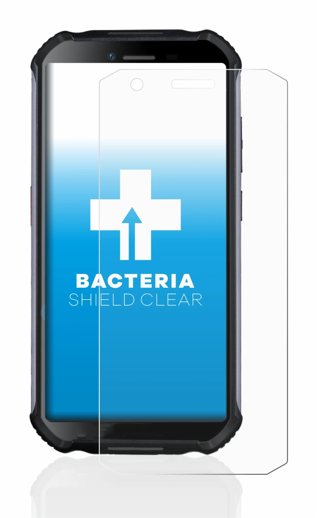 Imagen del dispositivo Doogee S41 con una amplia variedad de protectores de pantalla.