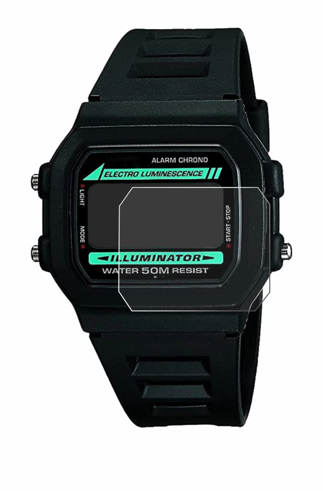 Imagen del dispositivo Casio W-86-1VQES con una amplia variedad de protectores de pantalla.