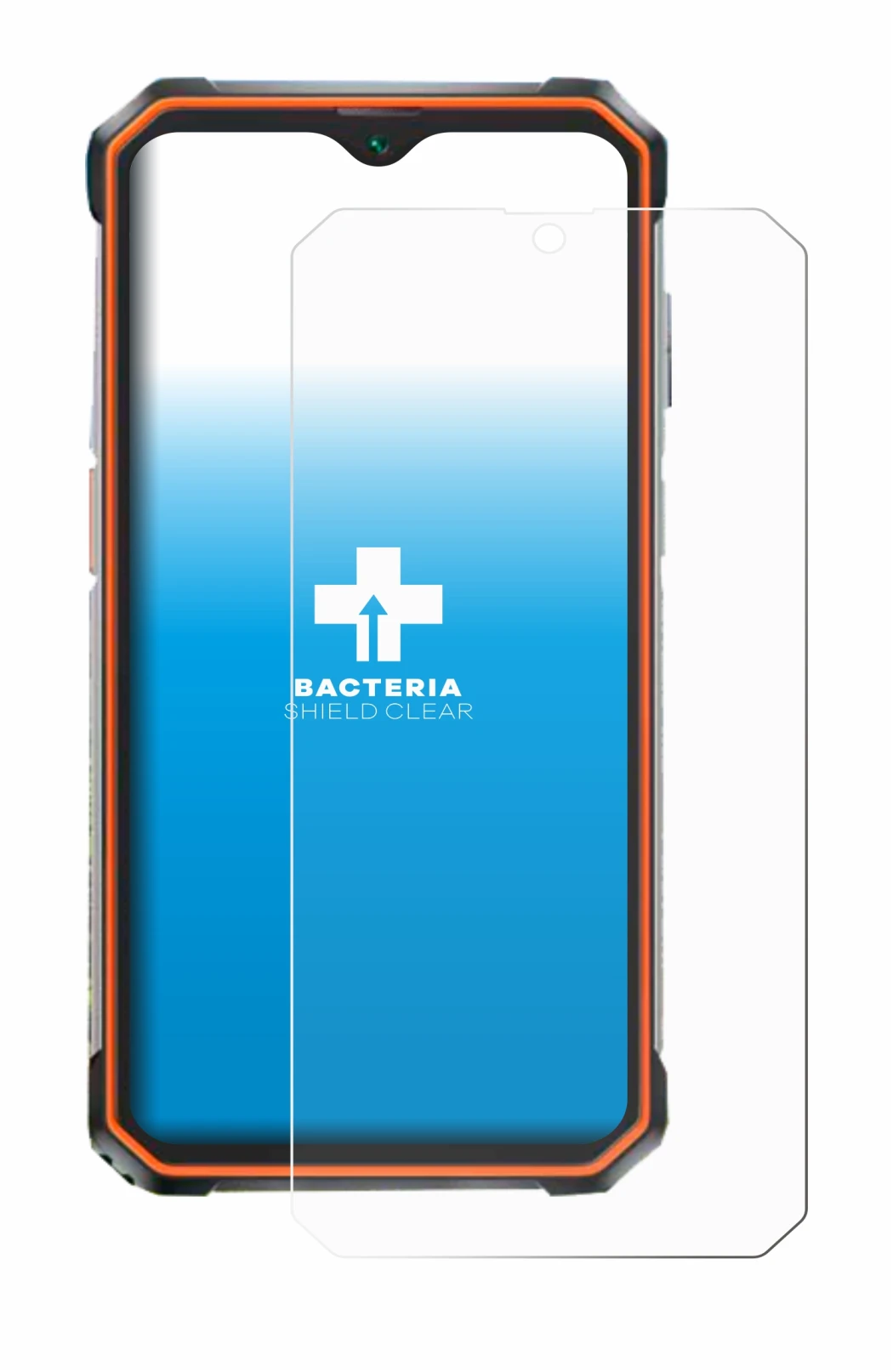 Imagen del dispositivo Blackview BV9200 con una amplia variedad de protectores de pantalla.