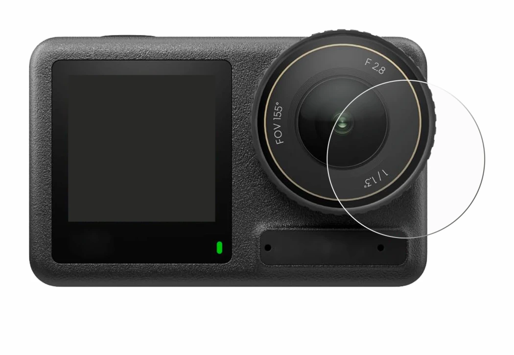 Imagen del dispositivo DJI Osmo Action 4 (Lente) con una amplia variedad de protectores de pantalla.