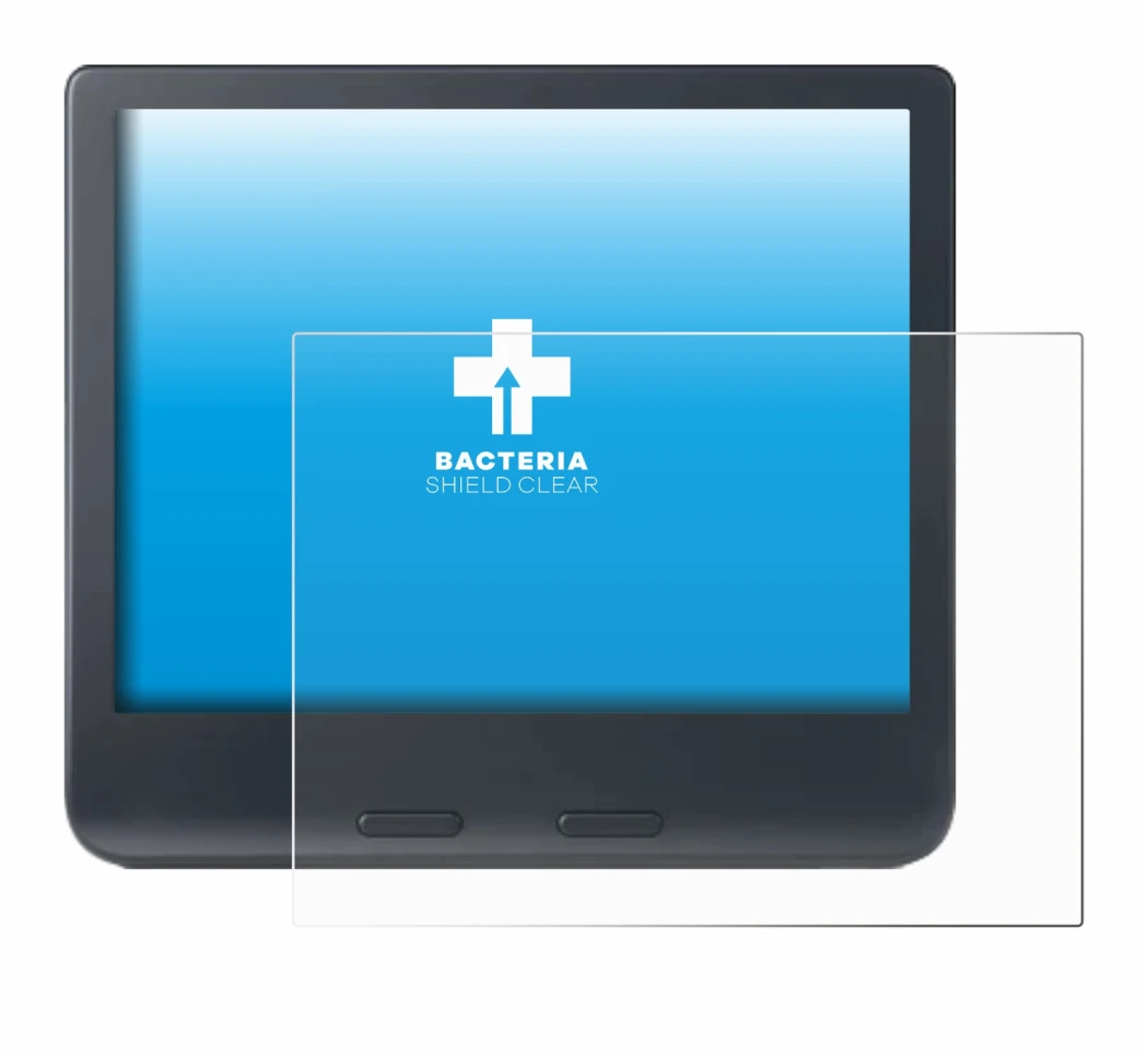 Imagen del dispositivo Kobo Libra Colour 2024 con una amplia variedad de protectores de pantalla.