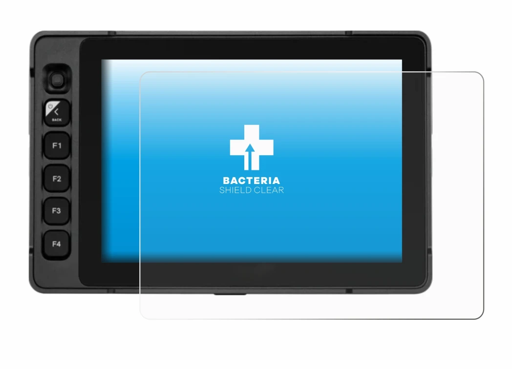 Imagen del dispositivo SmallHD Ultra 7 con una amplia variedad de protectores de pantalla.