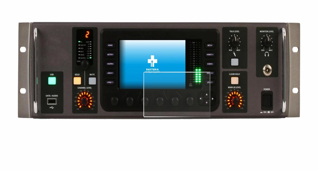 Imagen del dispositivo Behringer X32 Rack con una amplia variedad de protectores de pantalla.