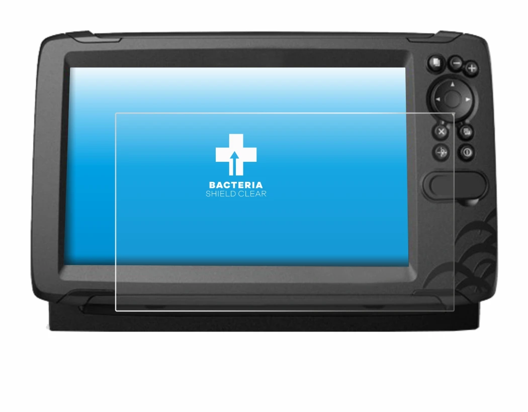 Imagen del dispositivo Lowrance HOOK Reveal 9 con una amplia variedad de protectores de pantalla.