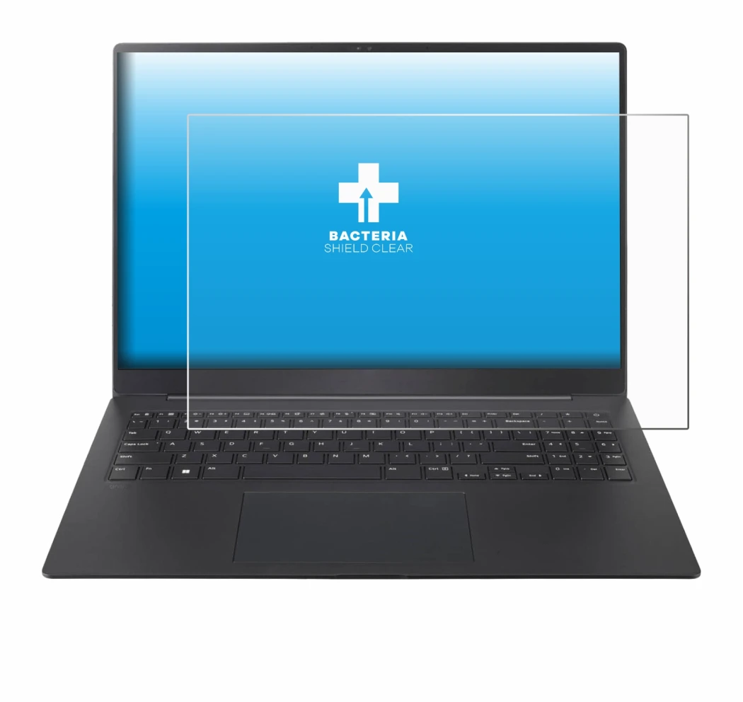 Imagen del dispositivo LG gram Pro 16 2024 con una amplia variedad de protectores de pantalla.