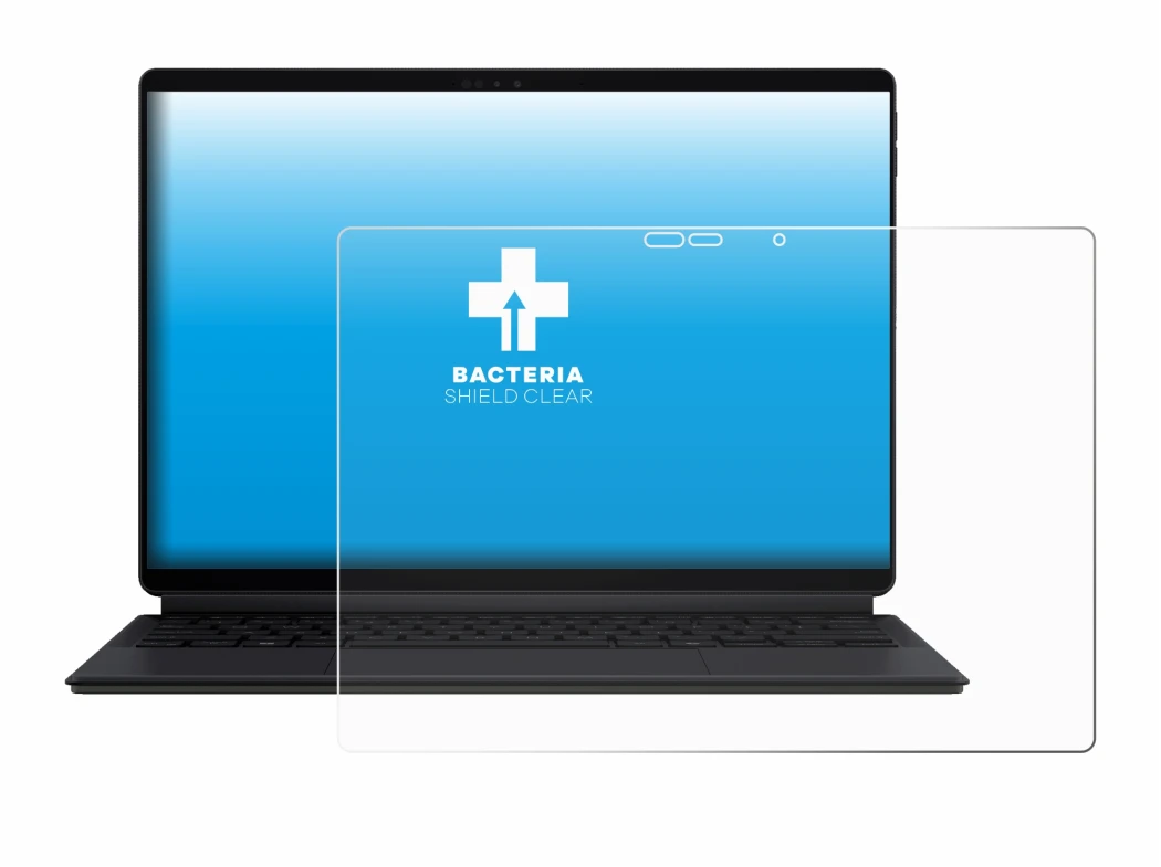 Imagen del dispositivo ASUS ProArt PZ13 con una amplia variedad de protectores de pantalla.