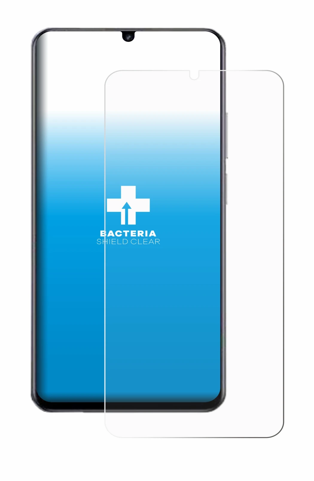 Imagen del dispositivo realme Note 60 4G con una amplia variedad de protectores de pantalla.