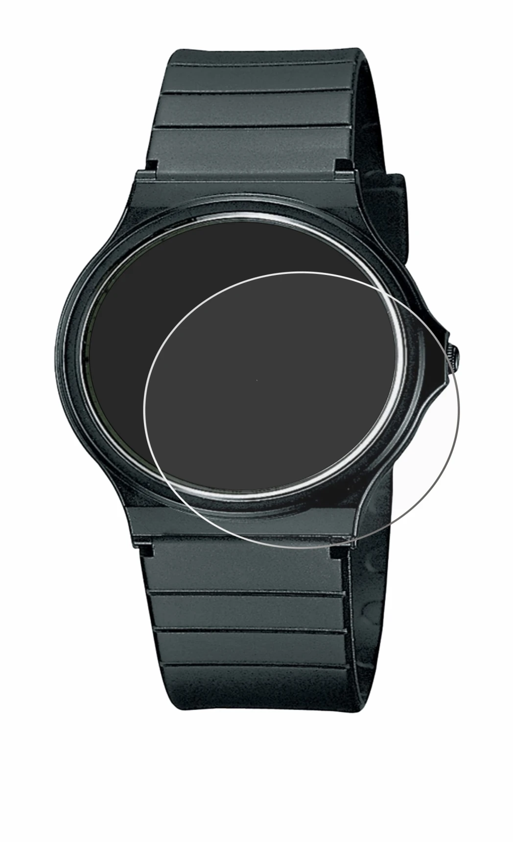 Imagen del dispositivo Casio Collection MQ-24 con una amplia variedad de protectores de pantalla.