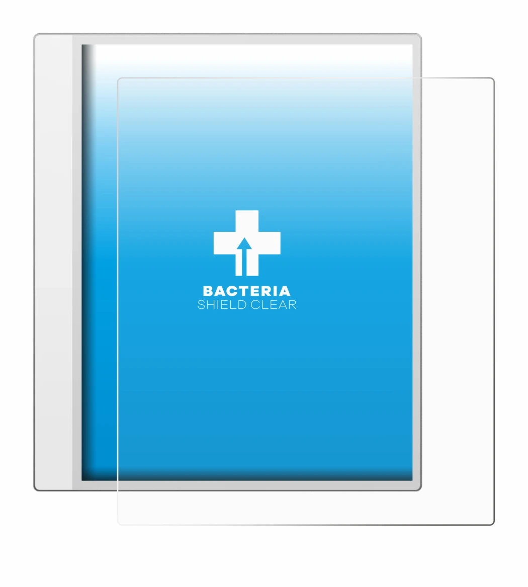 Imagen del dispositivo Boox Note Max con una amplia variedad de protectores de pantalla.