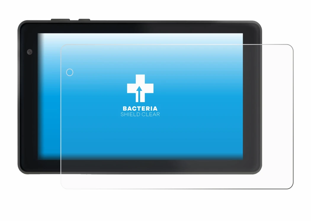 Imagen del dispositivo Lisciani Mio Tab 7 con una amplia variedad de protectores de pantalla.