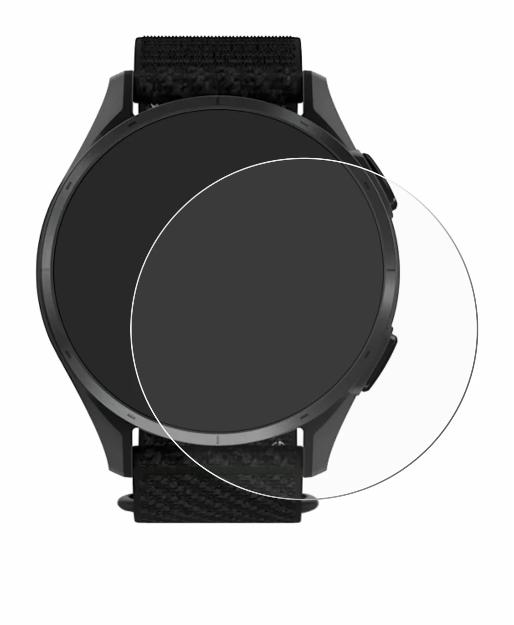 Imagen del dispositivo Garmin Approach S50 con una amplia variedad de protectores de pantalla.