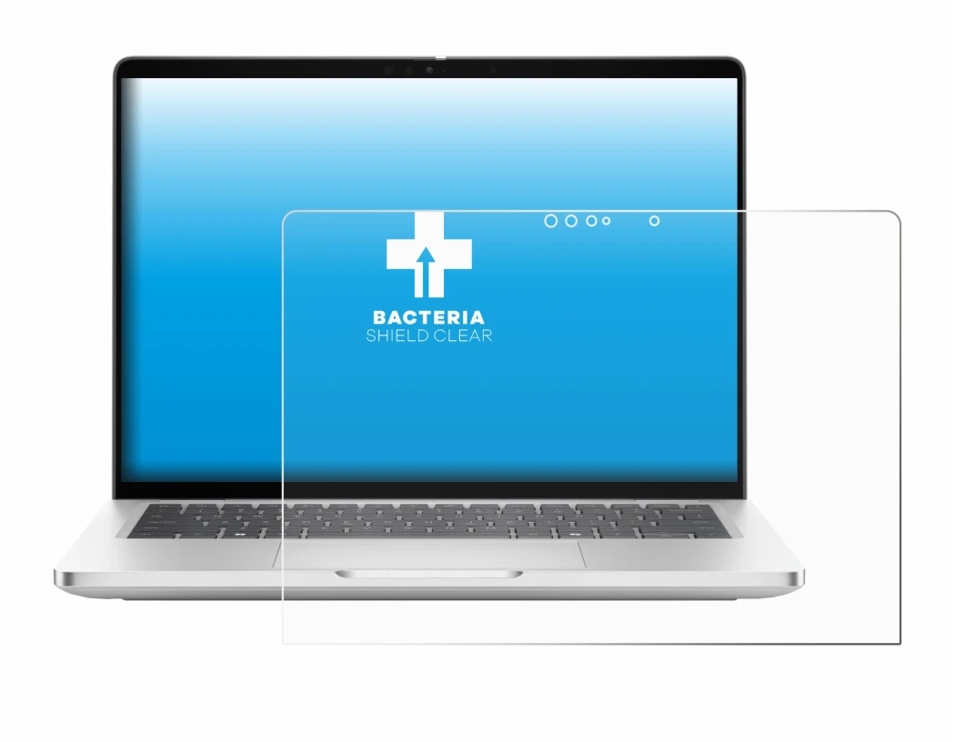 Imagen del dispositivo Dell Pro 13 Plus 2-in-1 con una amplia variedad de protectores de pantalla.