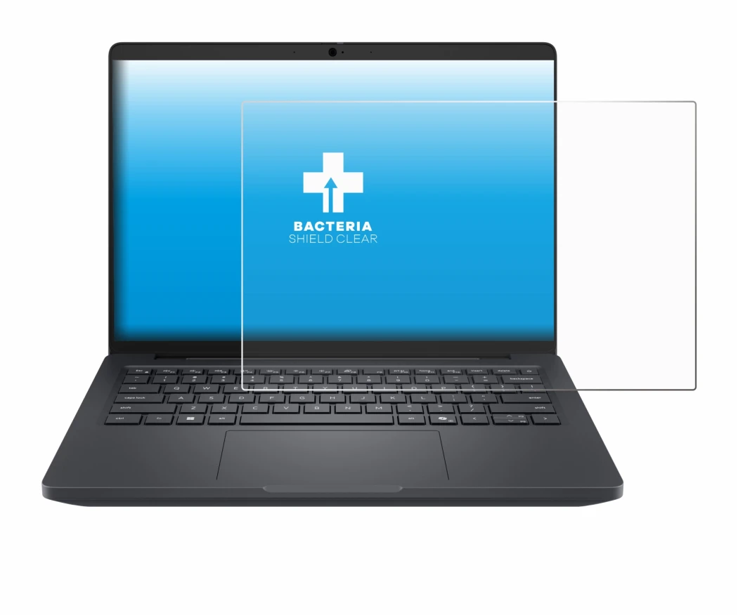 Imagen del dispositivo Dell Pro Max 14 con una amplia variedad de protectores de pantalla.