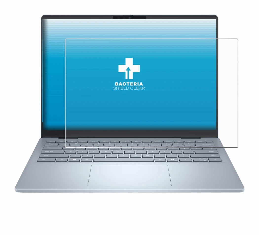 Imagen del dispositivo Dell 14 Plus Laptop con una amplia variedad de protectores de pantalla.