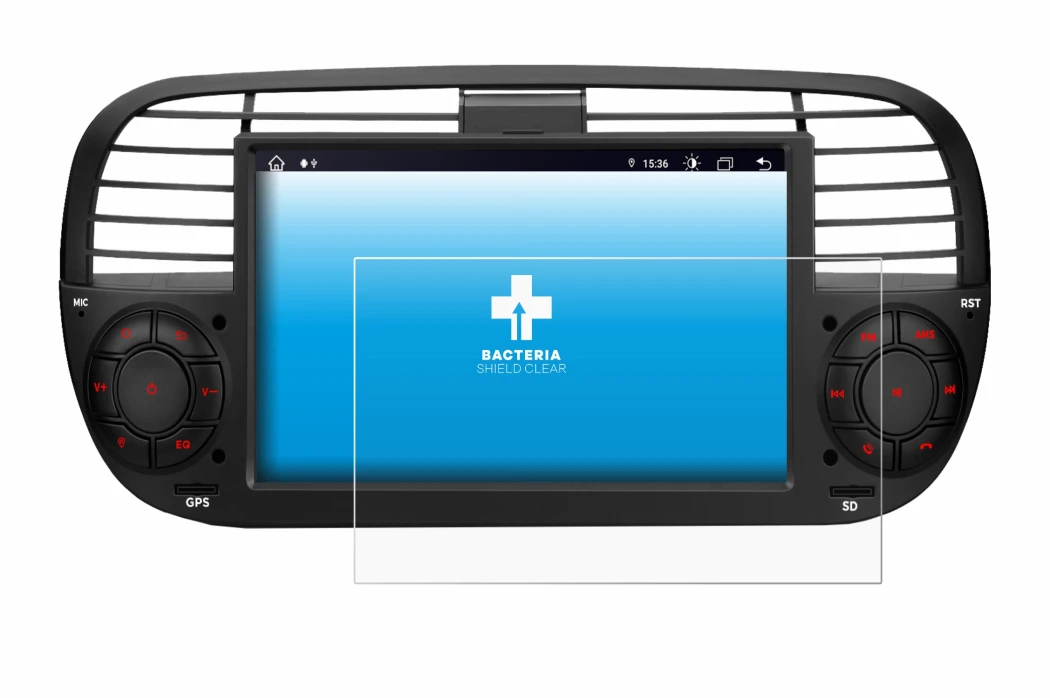 Imagen del dispositivo Xtrons IA7250FLBS con una amplia variedad de protectores de pantalla.
