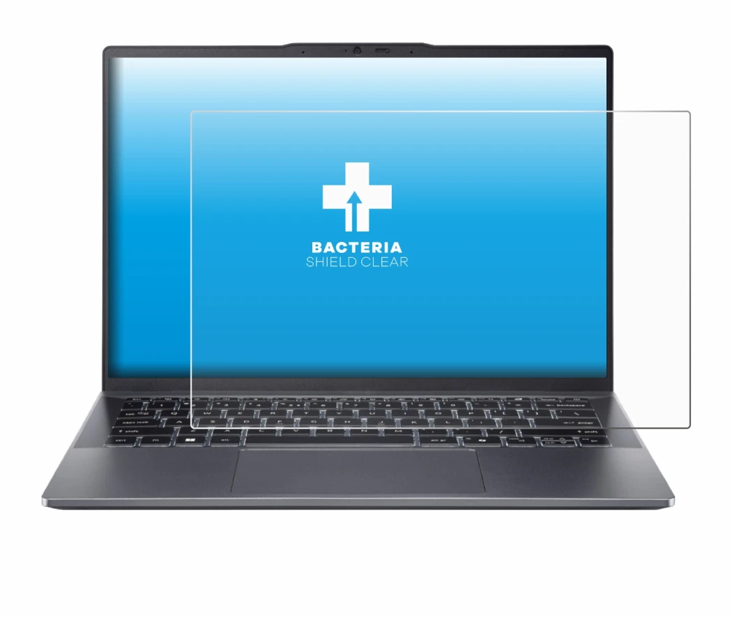 Imagen del dispositivo Acer Swift Go 14 OLED con una amplia variedad de protectores de pantalla.