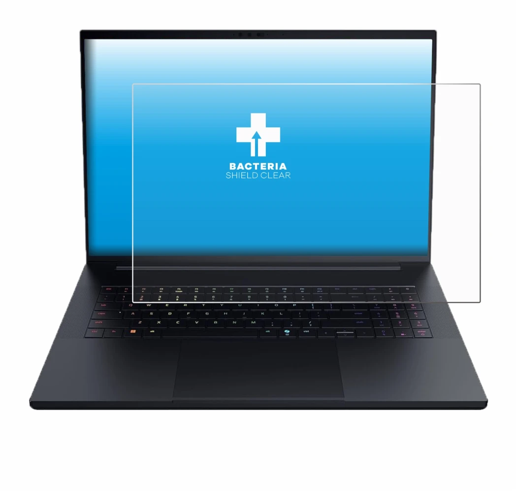 Imagen del dispositivo Razer Blade 18 2025 con una amplia variedad de protectores de pantalla.