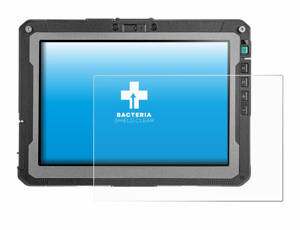 Imagen del dispositivo Getac ZX10 G2 con una amplia variedad de protectores de pantalla.