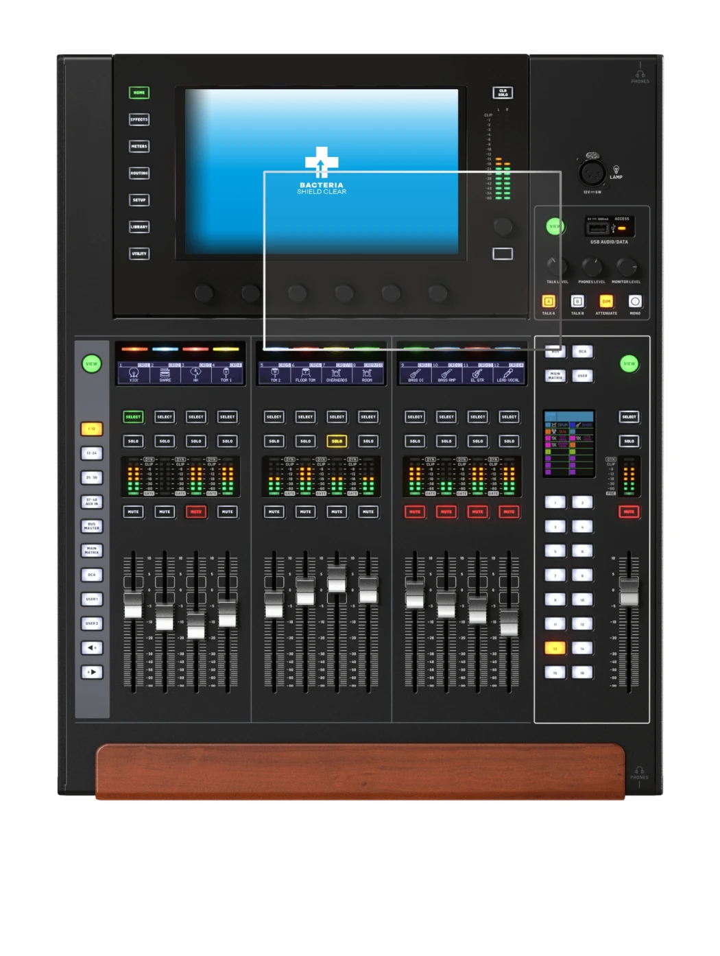 Imagen del dispositivo Behringer Wing Compact con una amplia variedad de protectores de pantalla.