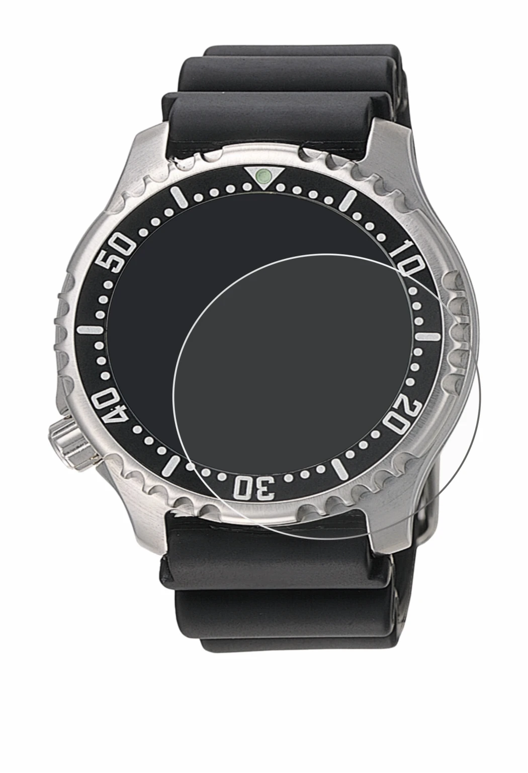 Imagen del dispositivo Citizen NY0040 con una amplia variedad de protectores de pantalla.