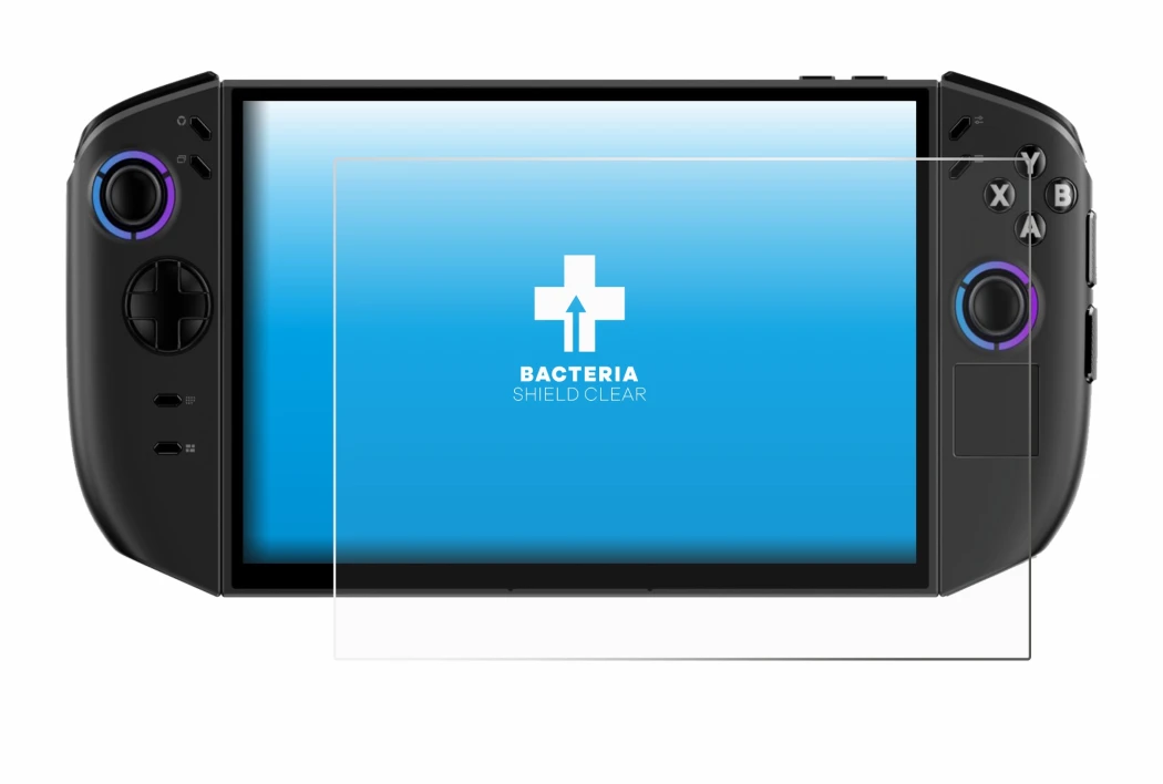 Imagen del dispositivo Lenovo Legion Go Gen 2 con una amplia variedad de protectores de pantalla.