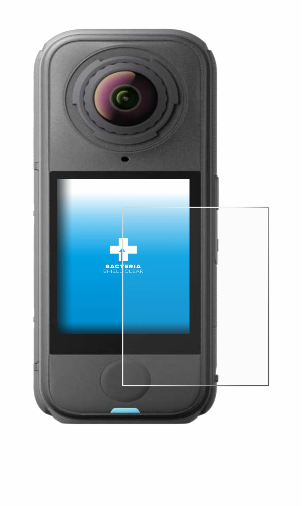 Imagen del dispositivo Insta360 X4 Air con una amplia variedad de protectores de pantalla.