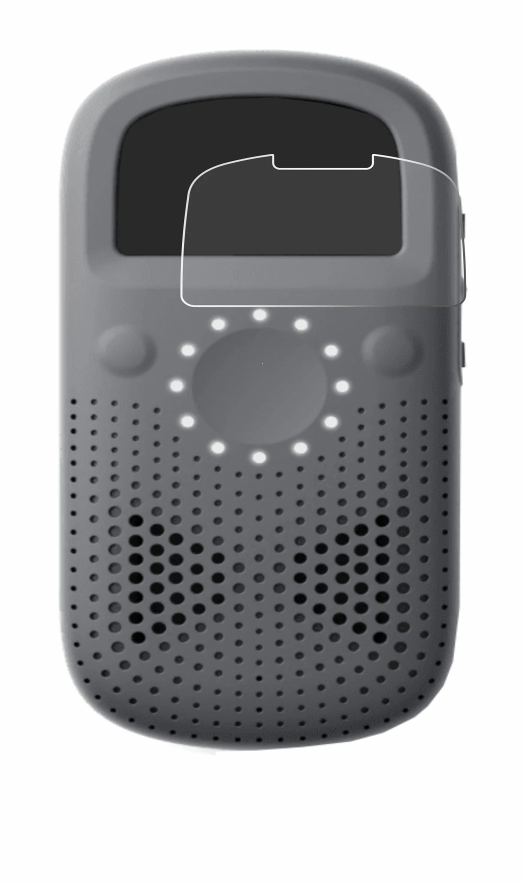 Imagen del dispositivo Relay X con una amplia variedad de protectores de pantalla.