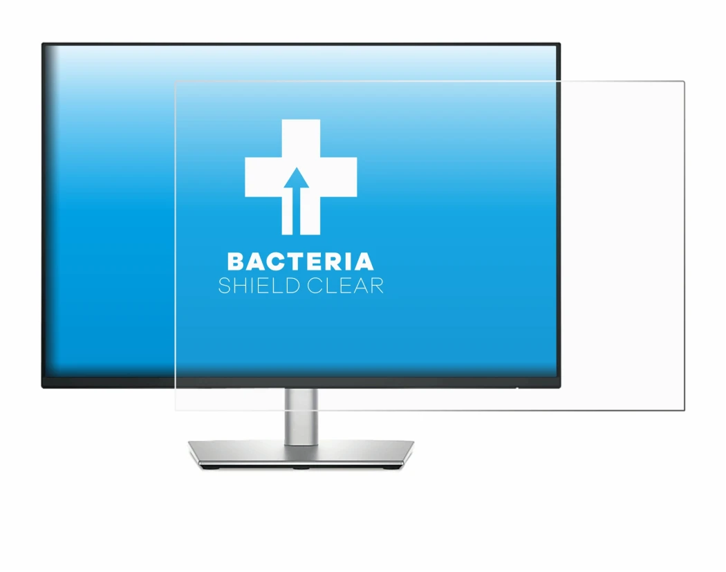 Imagen del dispositivo Dell P2425E con una amplia variedad de protectores de pantalla.