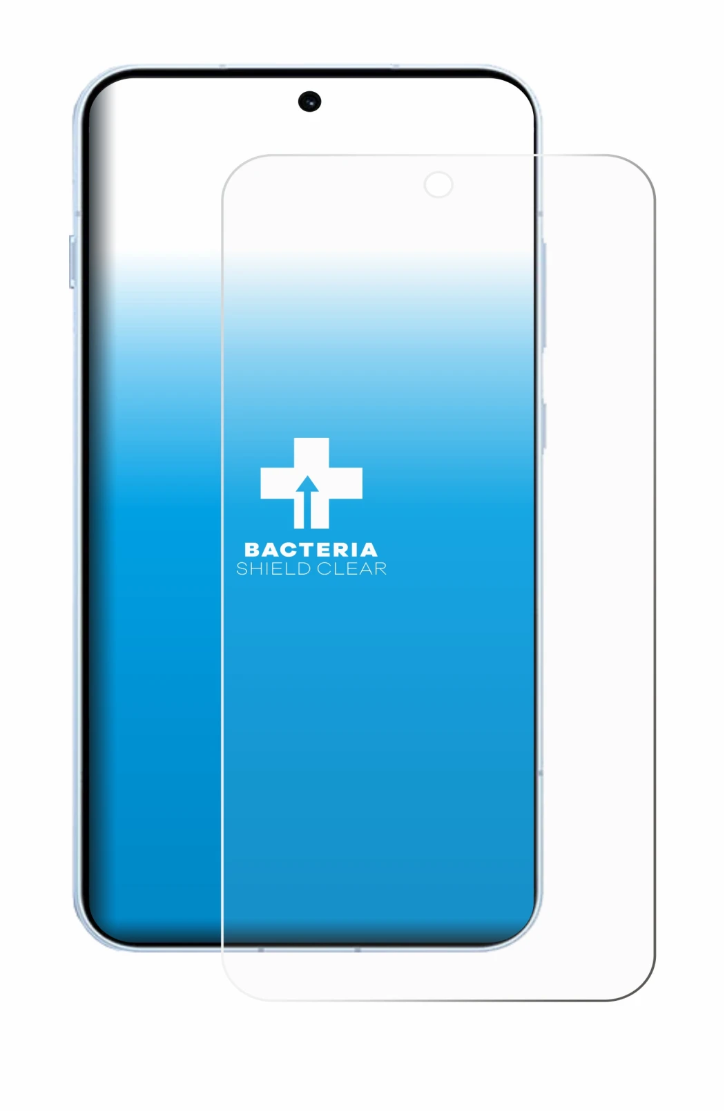 Imagen del dispositivo Oppo Find X8s con una amplia variedad de protectores de pantalla.