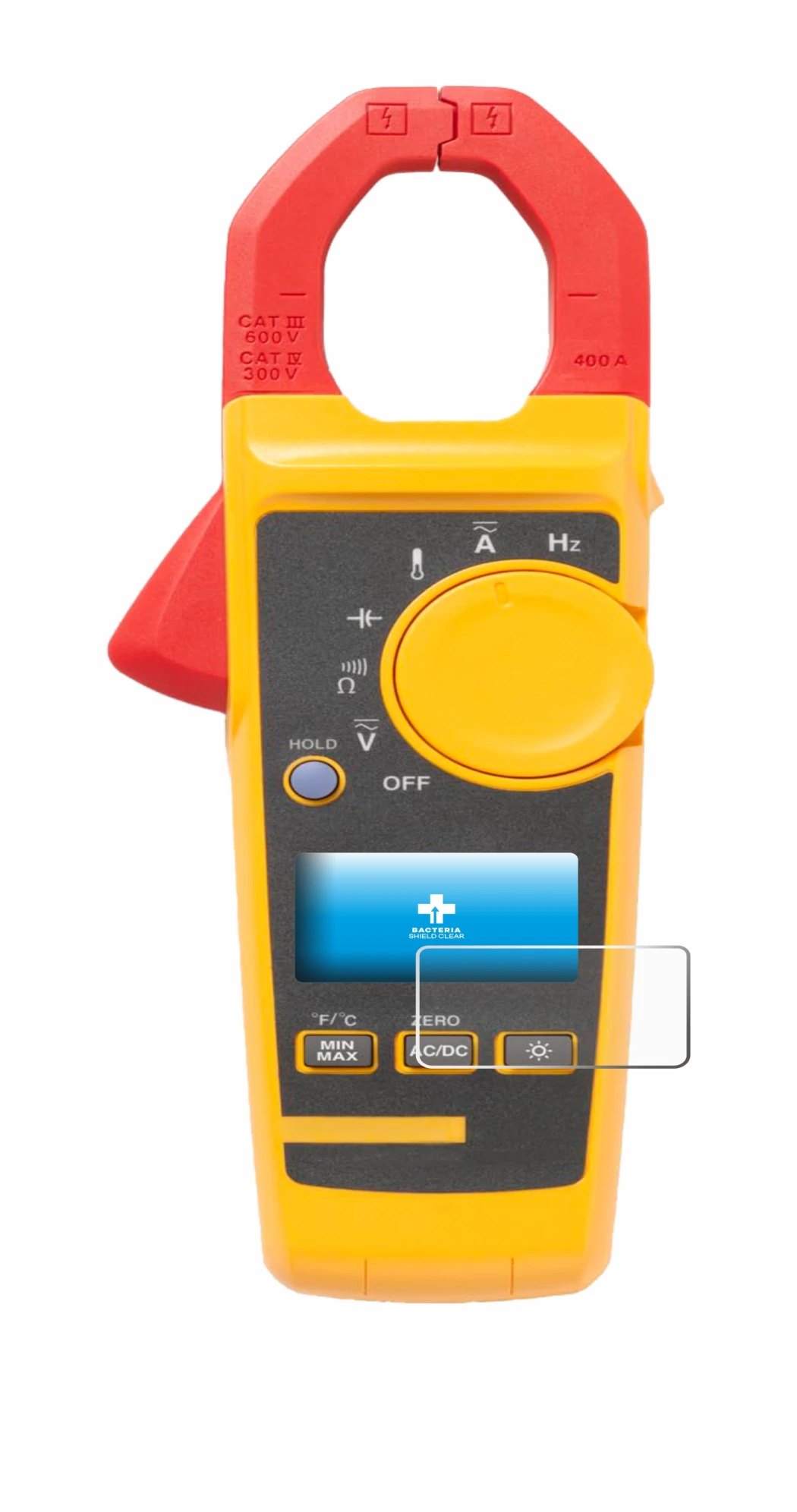 Imagen del dispositivo Fluke 325 con una amplia variedad de protectores de pantalla.