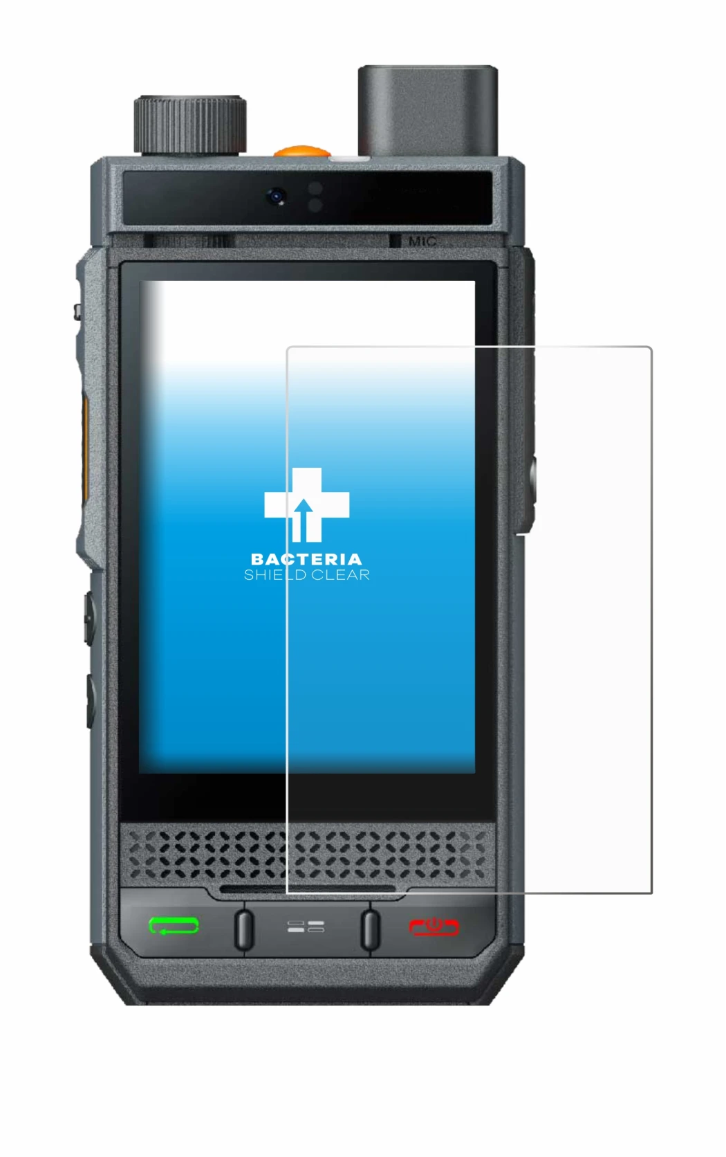 Imagen del dispositivo Hytera P60 con una amplia variedad de protectores de pantalla.