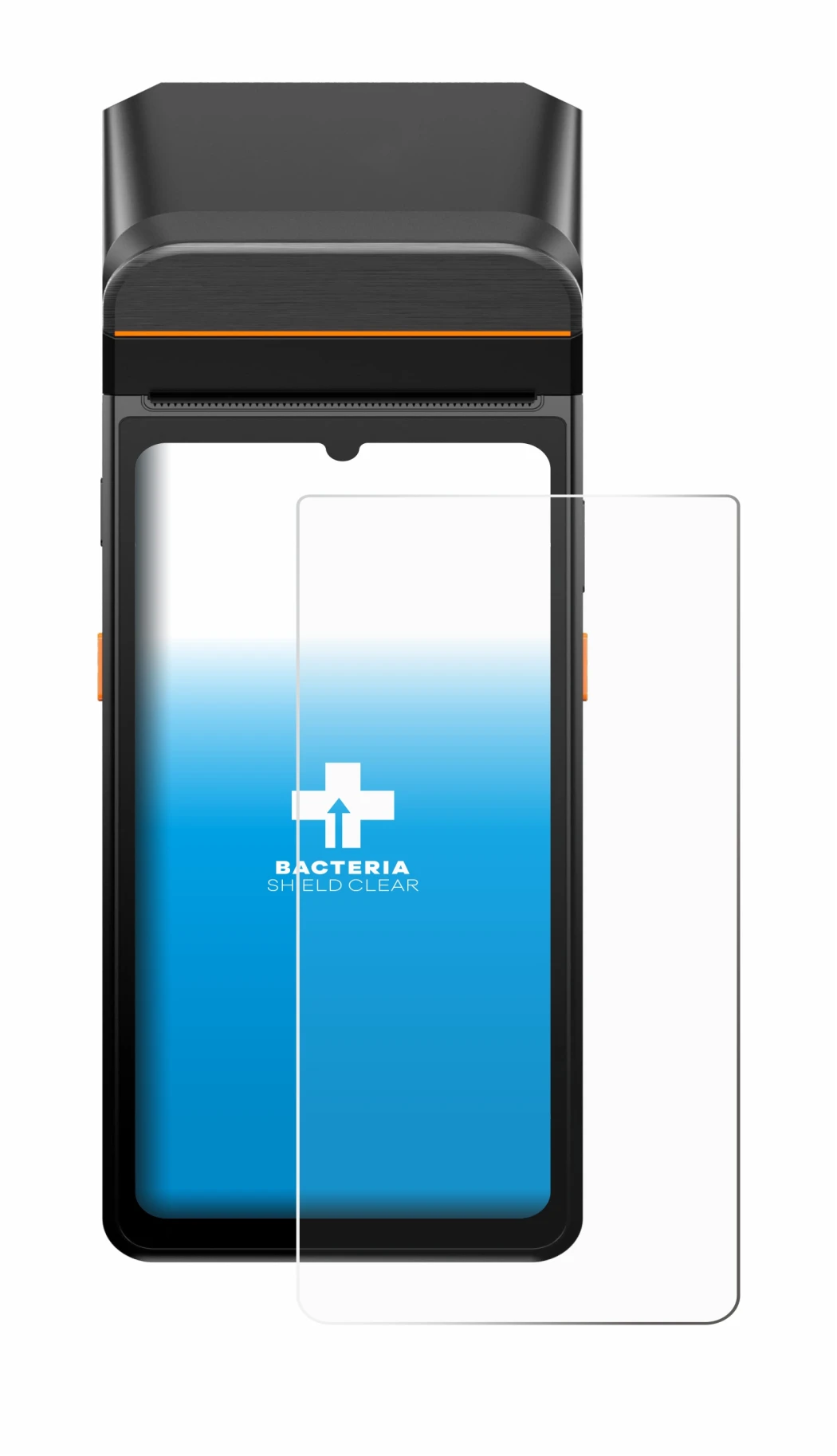 Imagen del dispositivo Sunmi V3 A13 con una amplia variedad de protectores de pantalla.