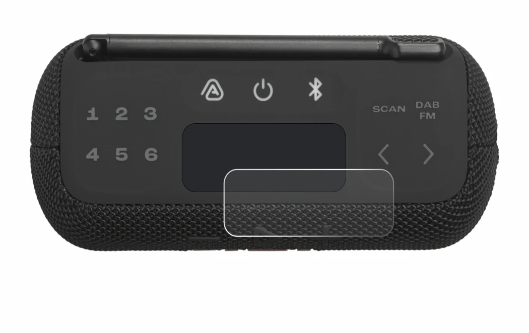 Imagen del dispositivo JBL Tuner 3 con una amplia variedad de protectores de pantalla.
