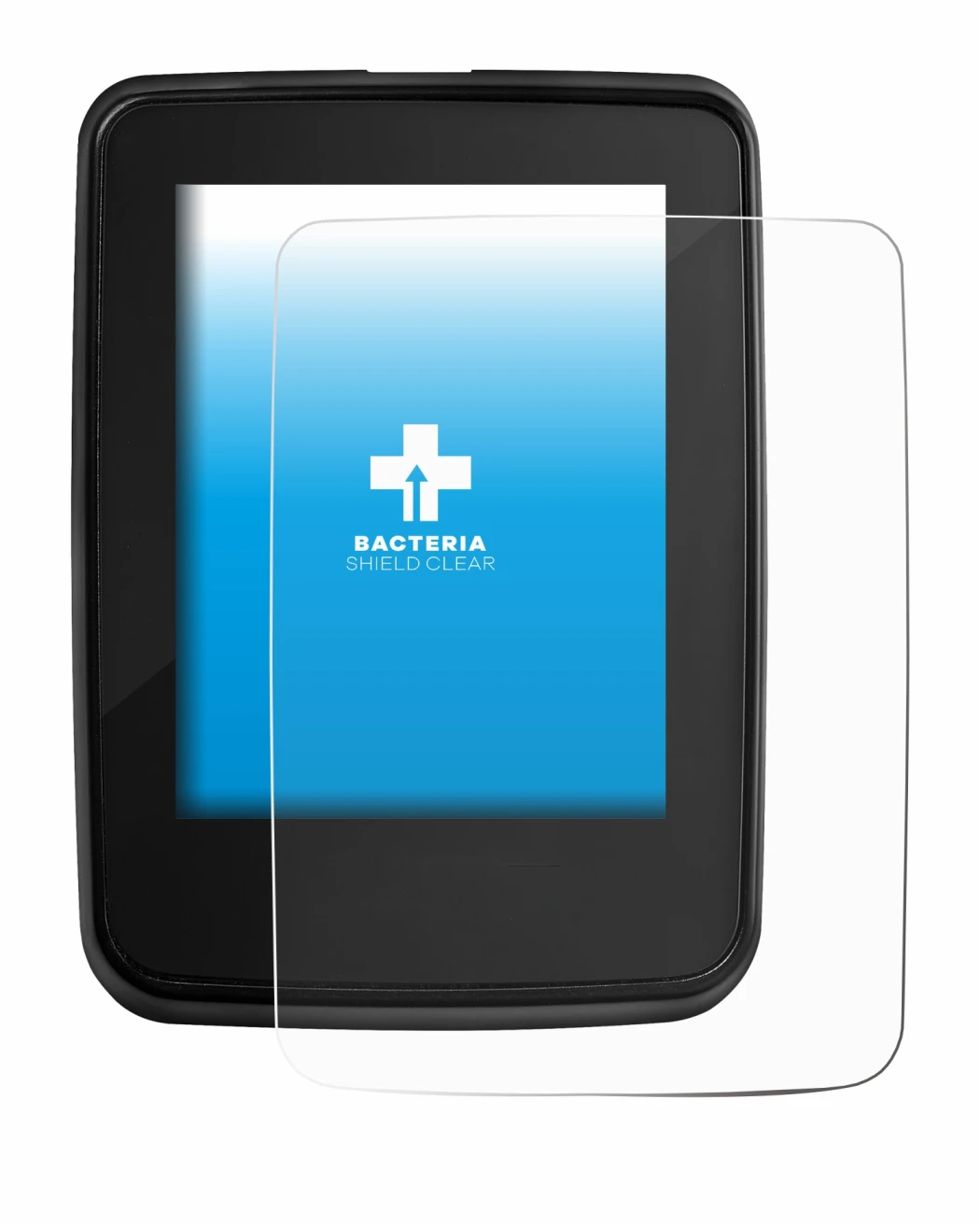 Imagen del dispositivo Giant RideDash Evo 2 con una amplia variedad de protectores de pantalla.