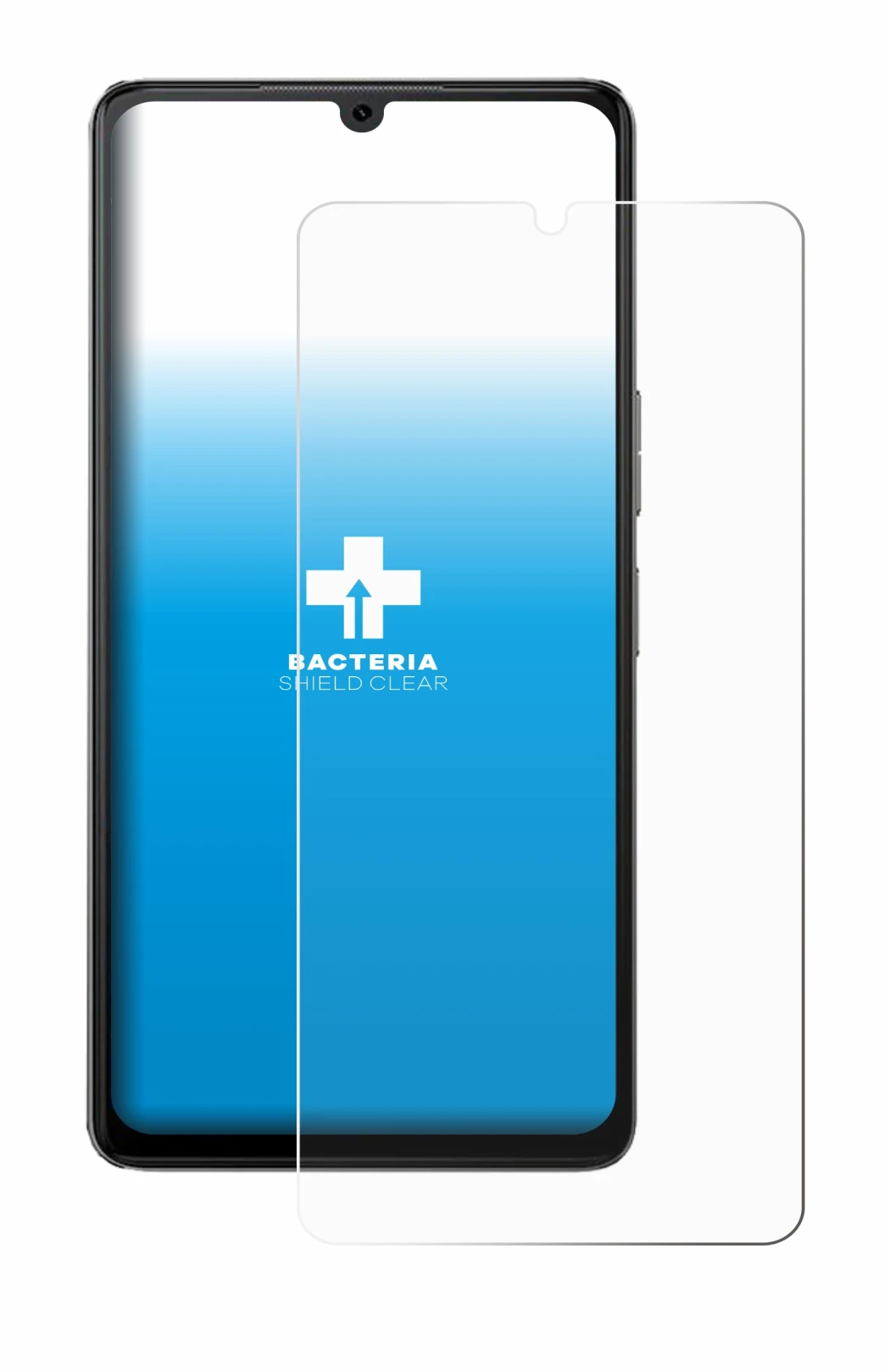 Imagen del dispositivo Cubot P90 con una amplia variedad de protectores de pantalla.