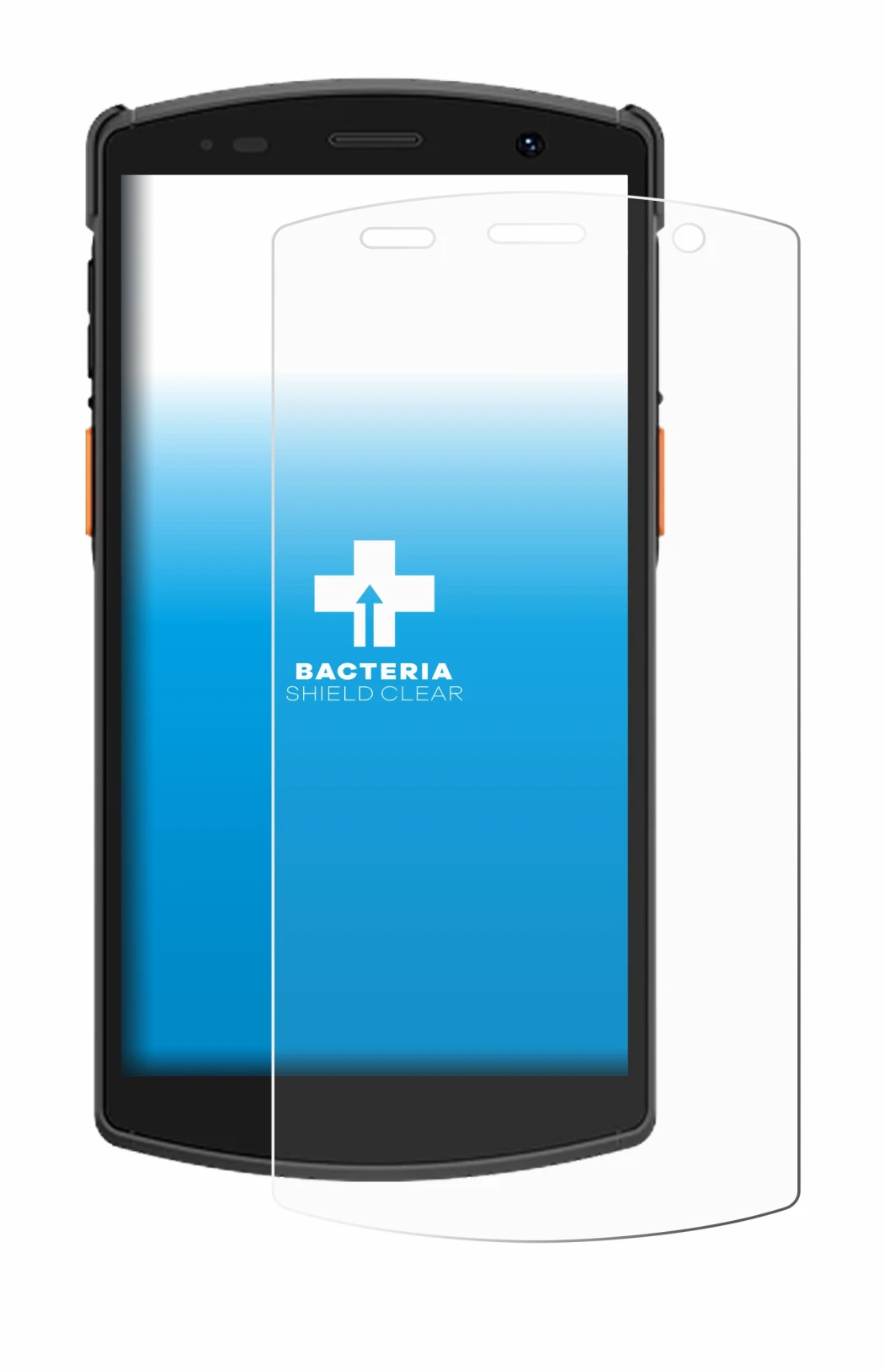 Imagen del dispositivo Urovo CT58S con una amplia variedad de protectores de pantalla.
