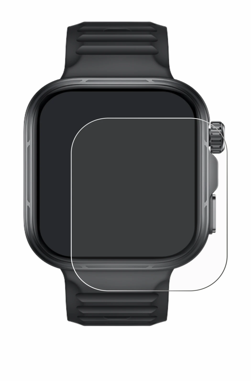 Imagen del dispositivo Huawei Watch Fit 5 Pro con una amplia variedad de protectores de pantalla.