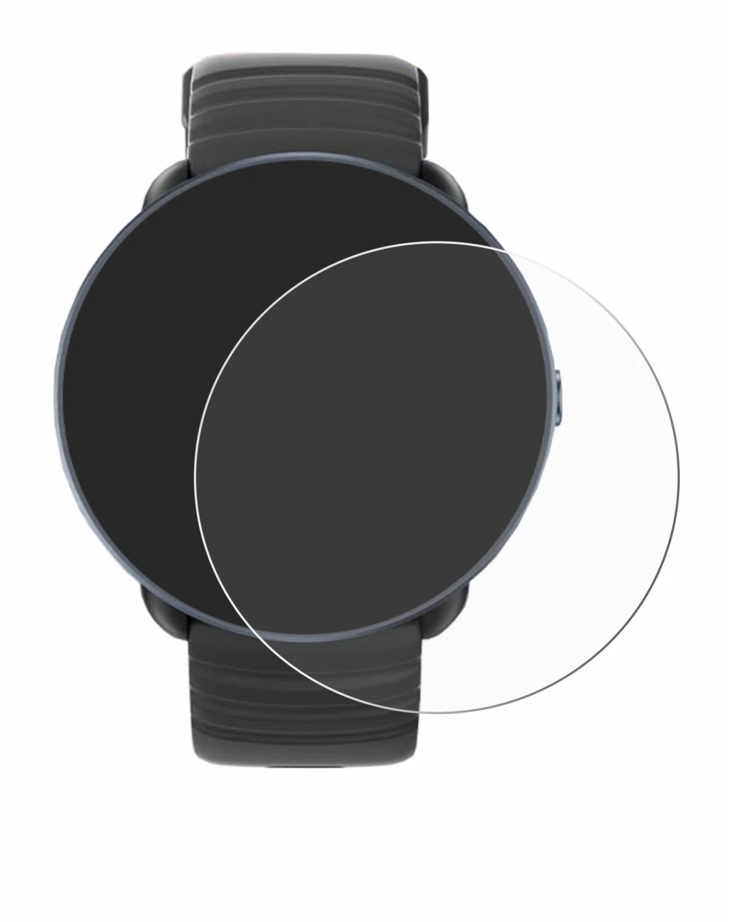 Imagen del dispositivo Parsonver PSSW9 con una amplia variedad de protectores de pantalla.