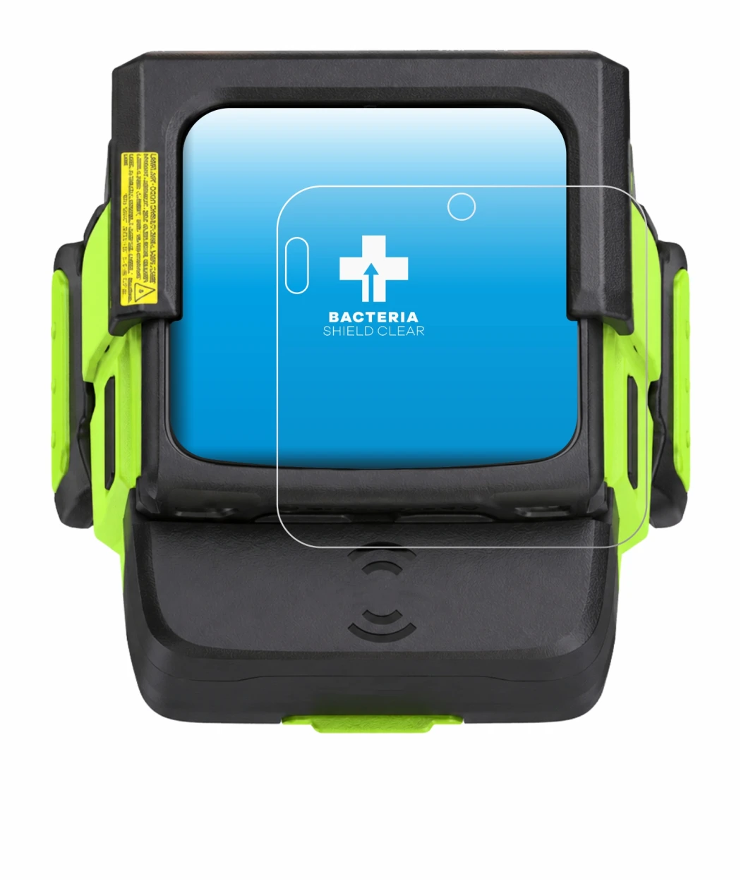 Imagen del dispositivo Zebra WS501 con una amplia variedad de protectores de pantalla.