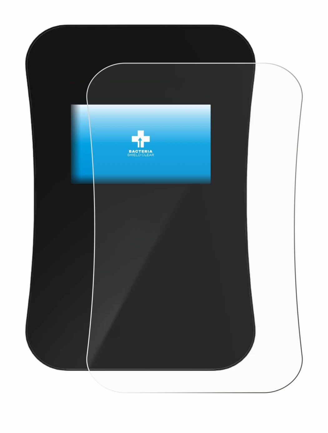 Imagen del dispositivo DaheimLaden Touch Pro con una amplia variedad de protectores de pantalla.