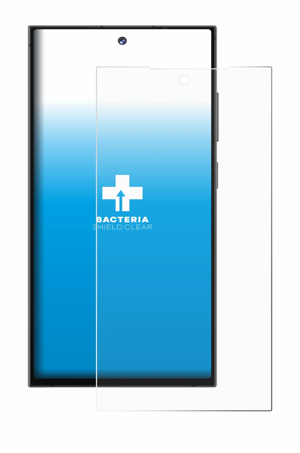 Imagen del dispositivo Oukitel C67 con una amplia variedad de protectores de pantalla.