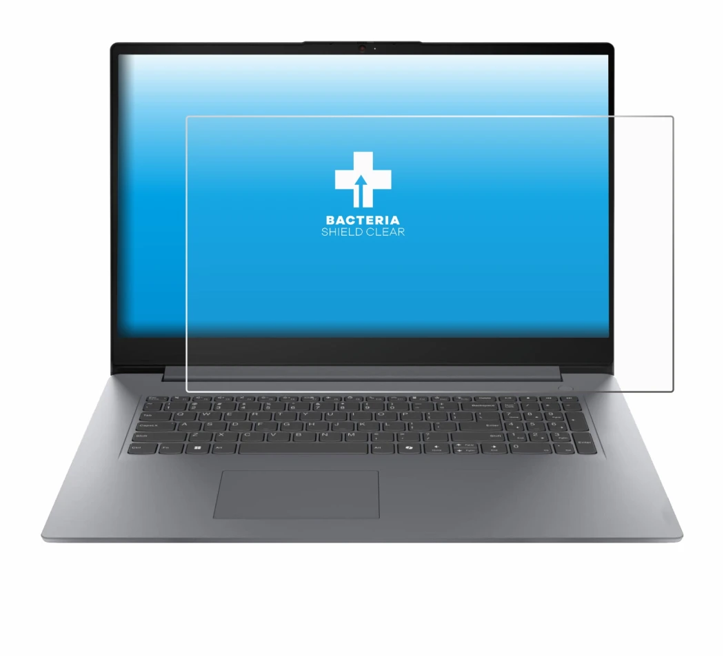 Imagen del dispositivo Lenovo V17 G7 con una amplia variedad de protectores de pantalla.