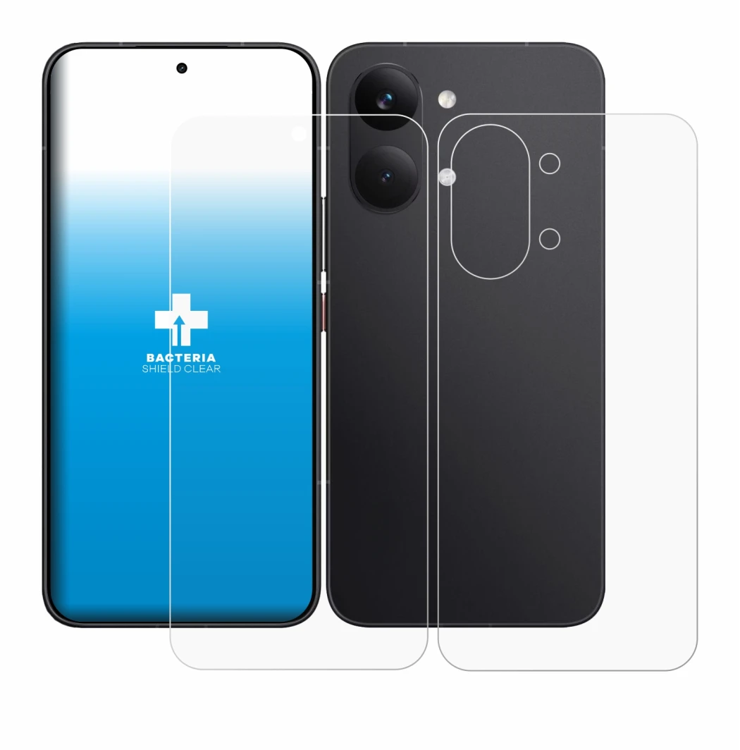 Imagen del dispositivo Xiaomi Poco X8 Pro Max (Frontal+Trasero) con una amplia variedad de protectores de pantalla.